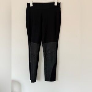 Brunello Cucinelli Italian Wool Equestrian Riding Pants with Suede Detailing